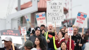 Boeing worker strike and funding