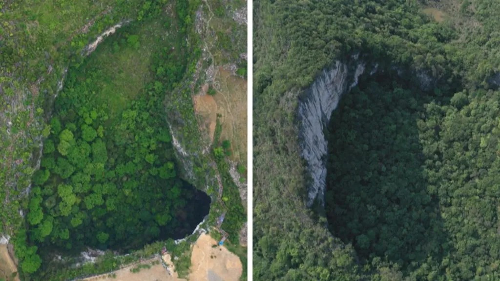 China's Sinkholes Nature