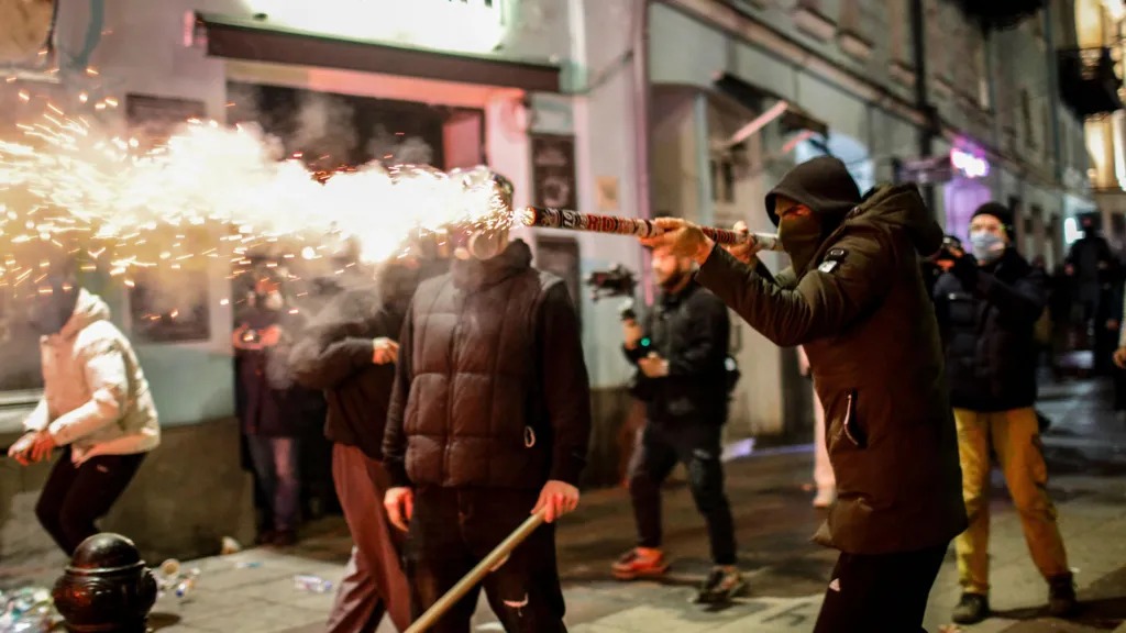 Protesters in Tbilisi rally against EU decision