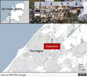 Explosion The Hague Block of Flats