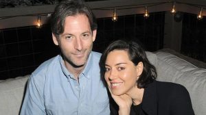 Aubrey Plaza and Jeff Baena together