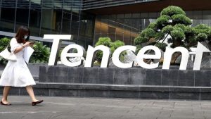 Chinese tech firm Tencent military allegations