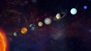 Seven planets visible in night sky parade