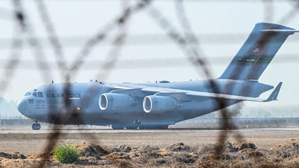 US Deportation Flight