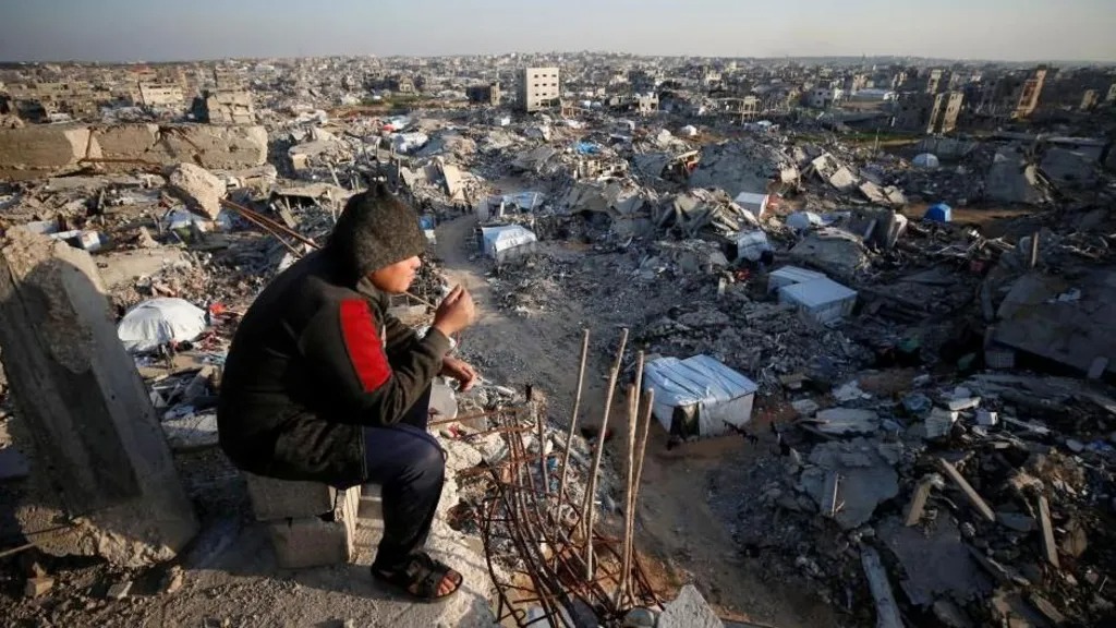 Gaza ceasefire Phase Two protest at Hostages Square